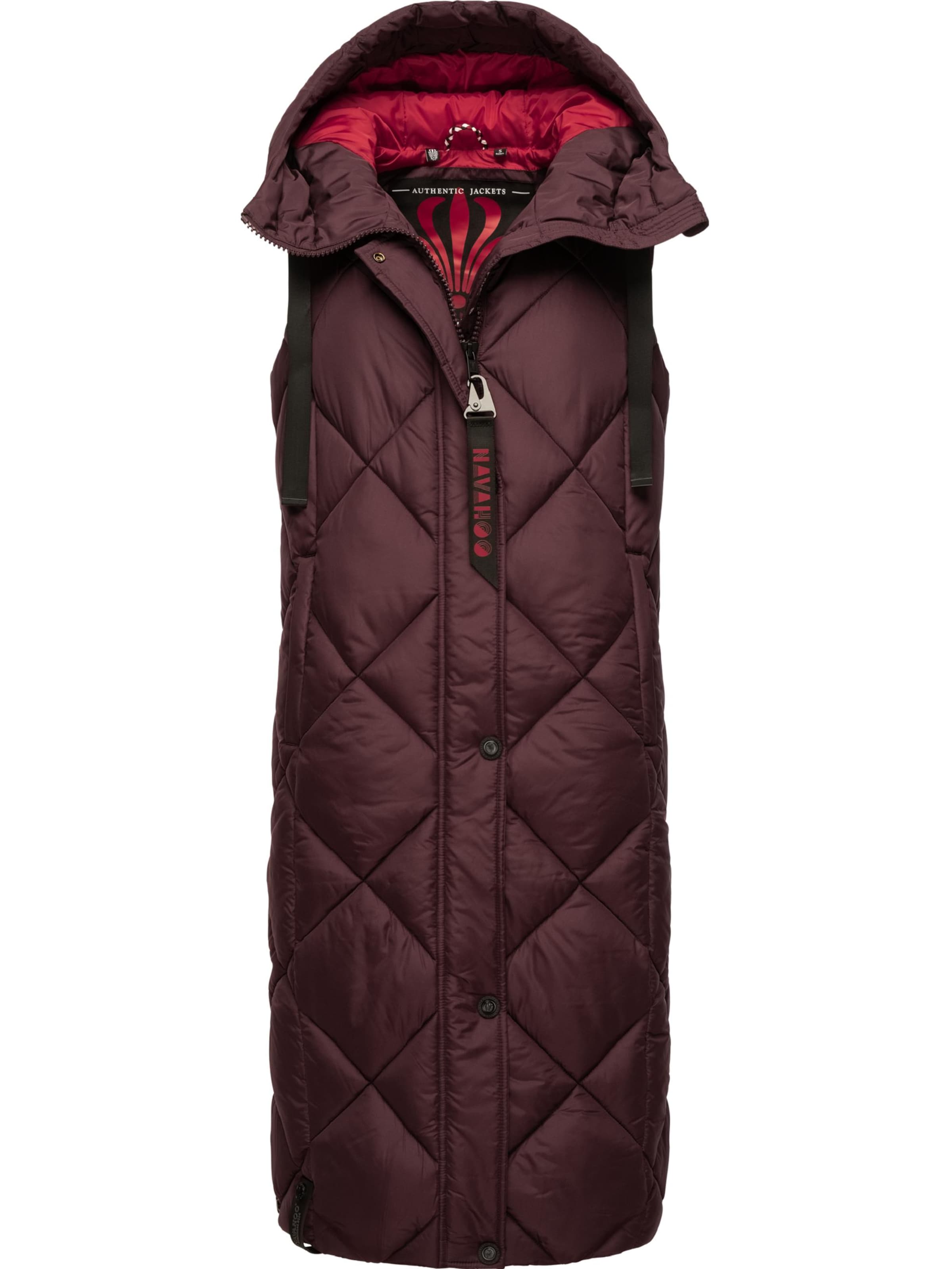 Gilet 'Schnuckel' NAVAHOO en rouge