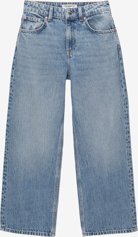 Pull&Bear Loose fit Jeans in Blue: front