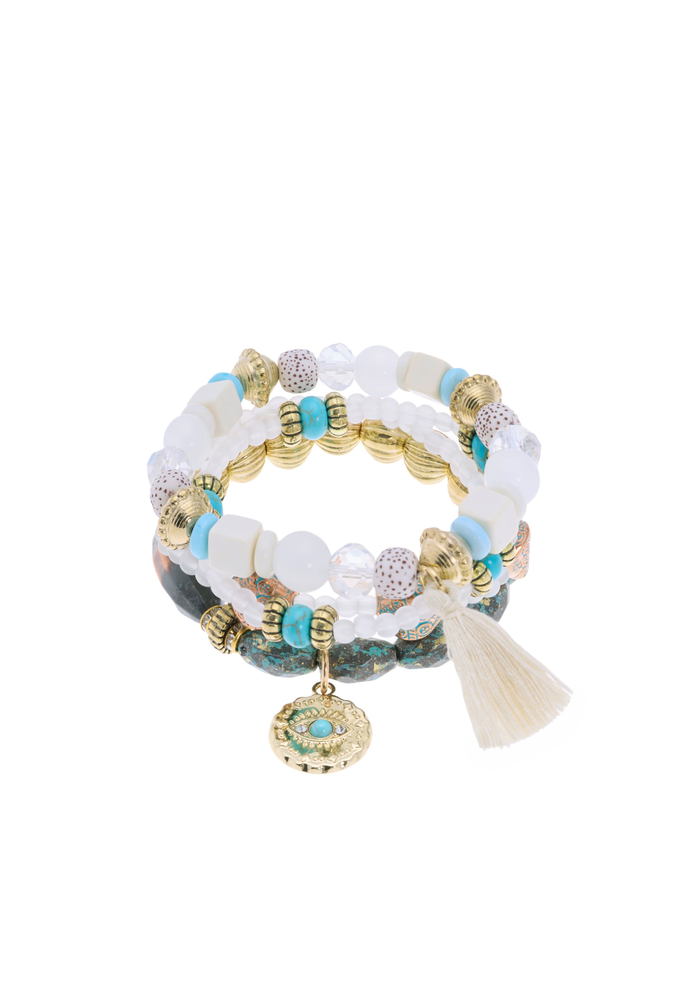 usha FESTIVAL Pulseira em One Size em mistura de cores / offwhite, Vista do artigo
