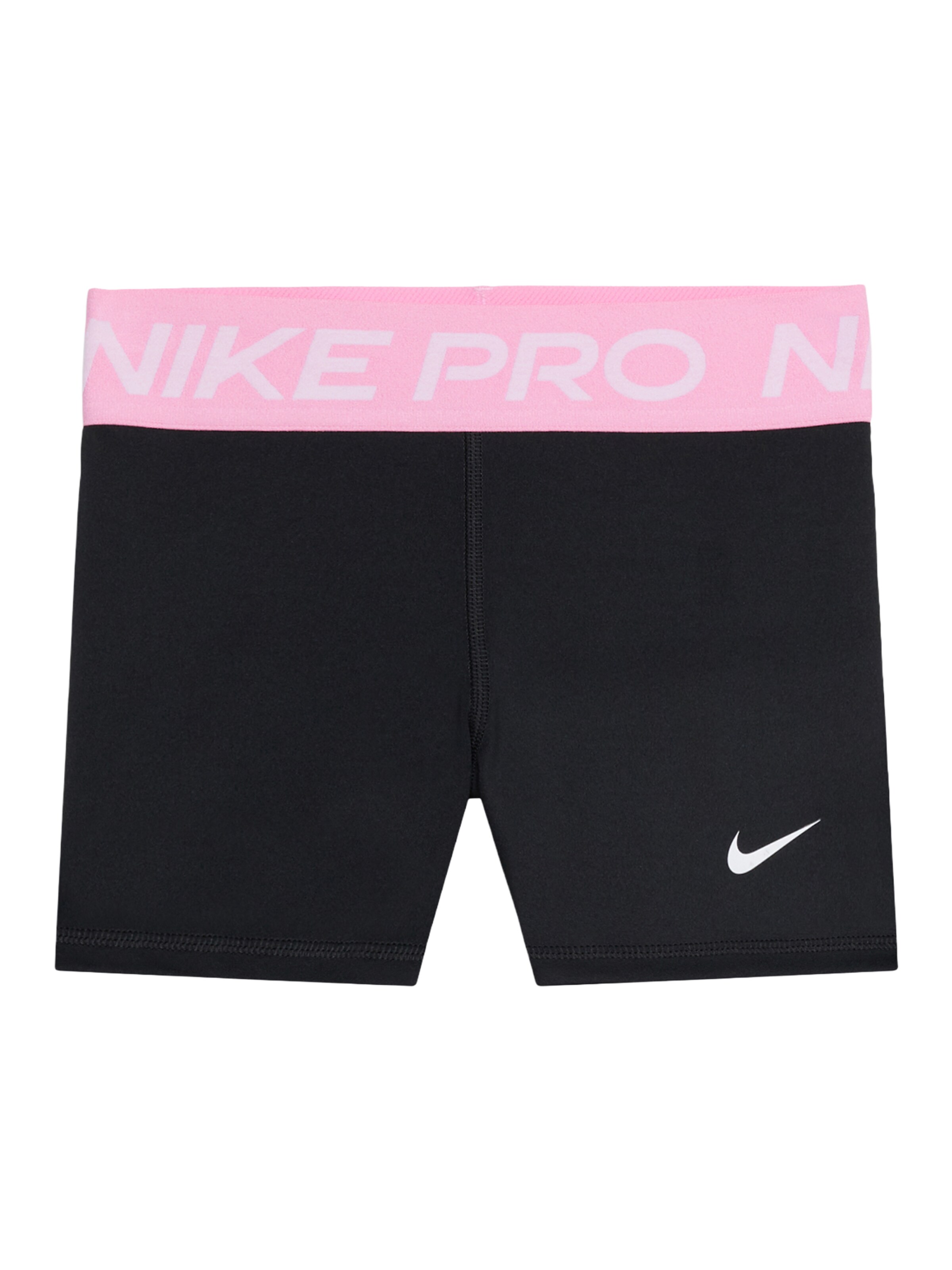 NIKE Workout Pants 'Nike Pro' in Black: front