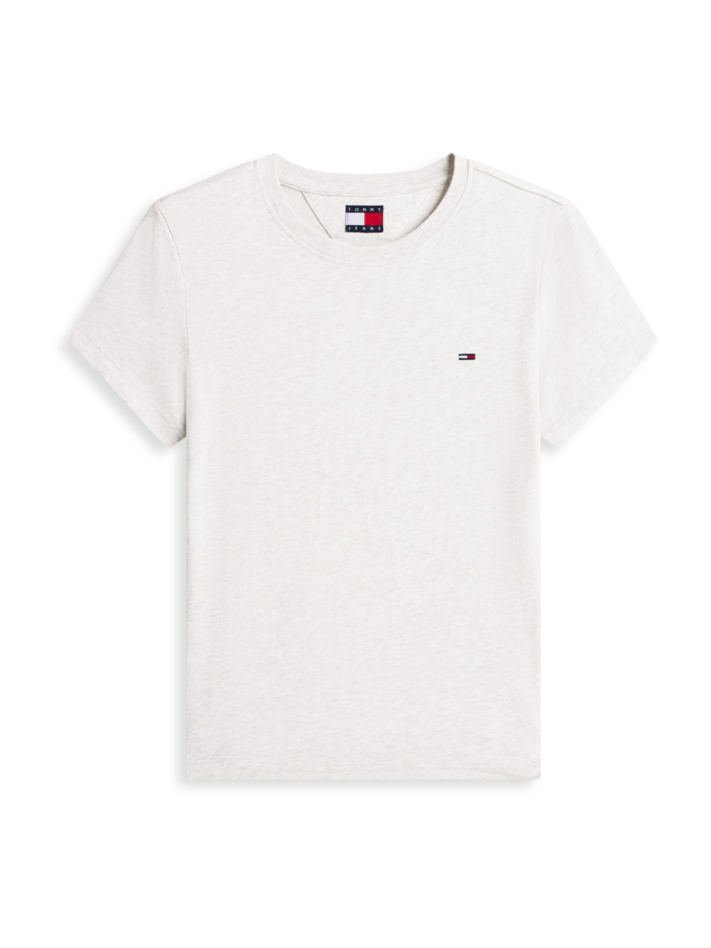 Tommy Jeans Shirt in Grijs: voorkant