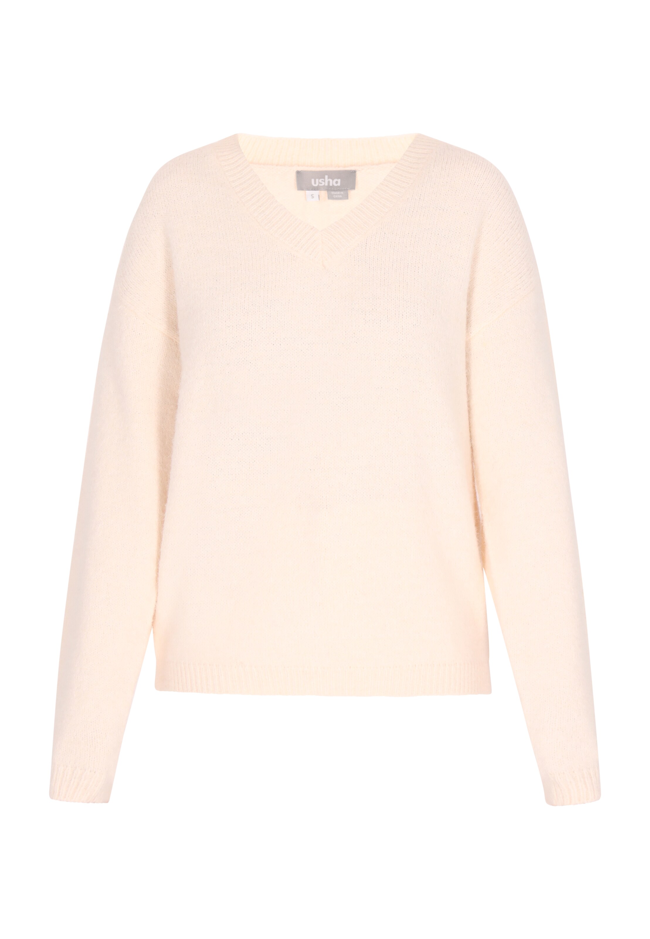 Usha Pullover in Beige: Vorderseite