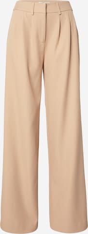 Harper & Yve Wide Leg Laskoshousut 'KATIE' värissä beige: etupuoli