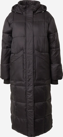 SISTERS POINT Winter coat 'DUSTY' in Black: front