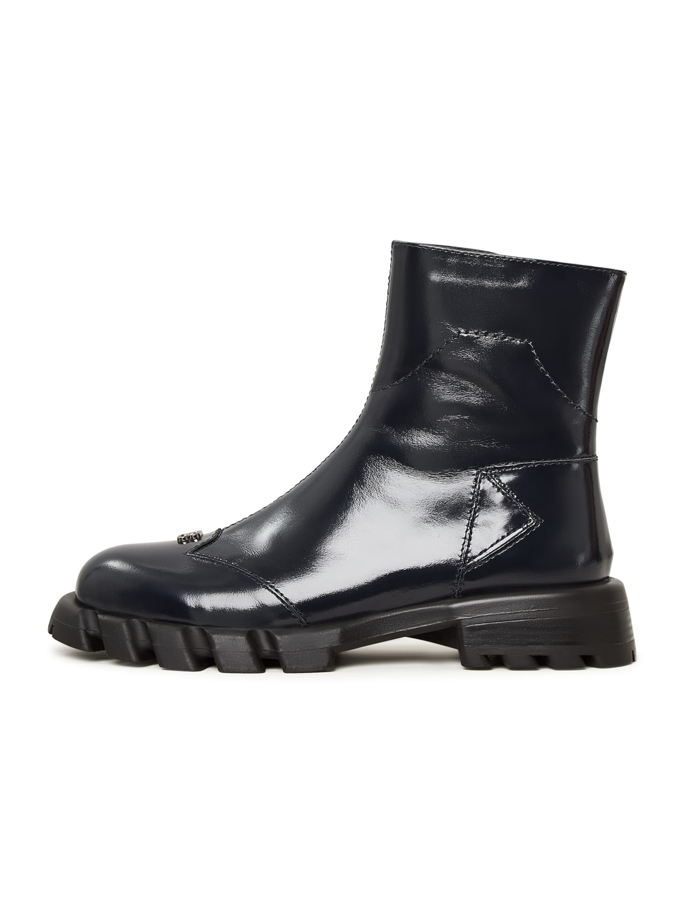 CESARE GASPARI Ankle boots in Blue: front