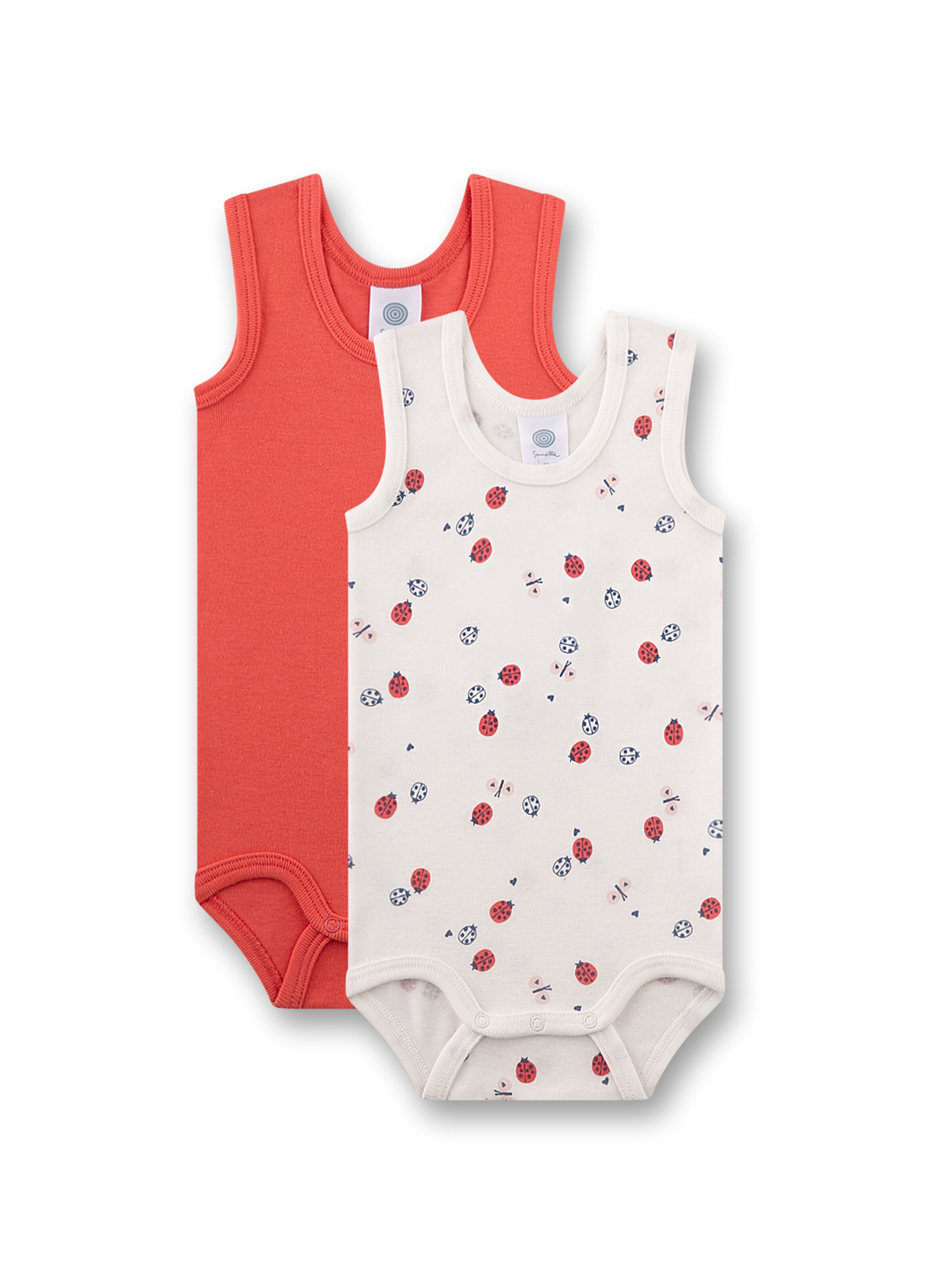 Sanetta Romper/Bodysuit in Beige: front