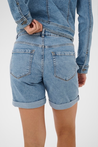 Kaffe Normální Kalhoty 'KAvilma' – modrá