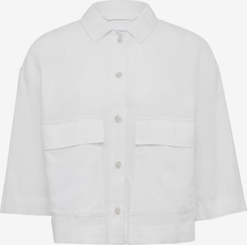 comma casual identity Between-Season Jacket in White: front