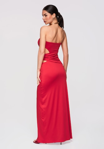 Ombre Evening dress in Red