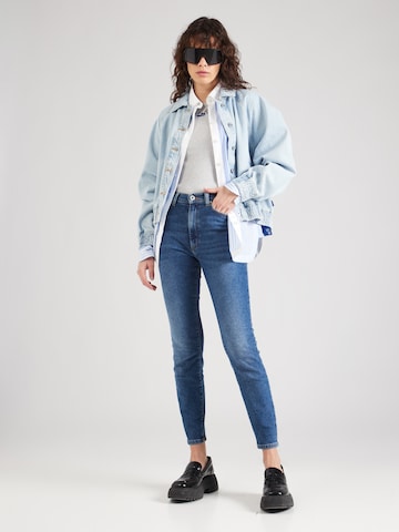 HUGO Skinny Jeans 'Malu' in Blau