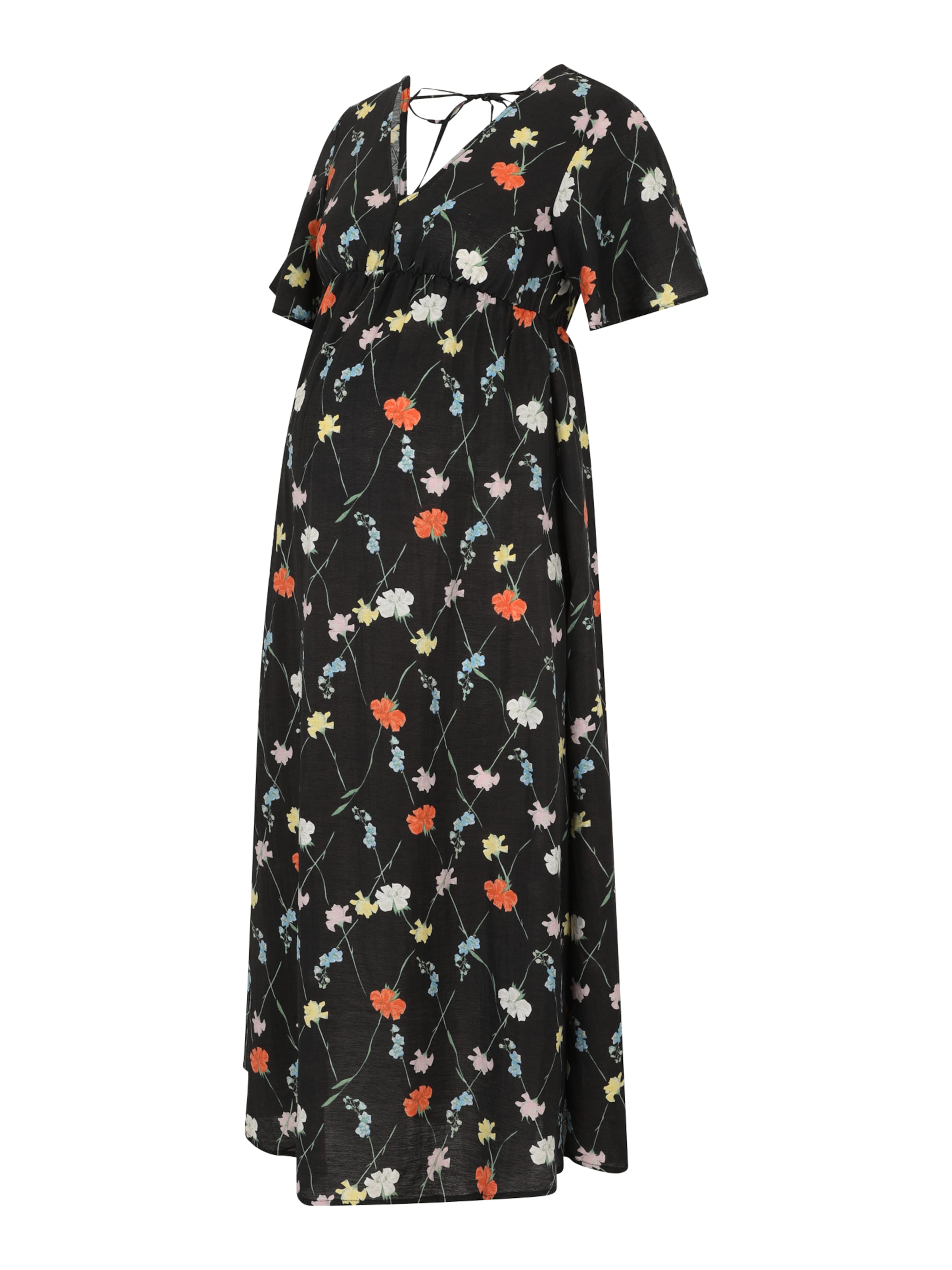 Vero Moda Maternity - Vestido de verano 'VMMFlora Olga' en negro: frente