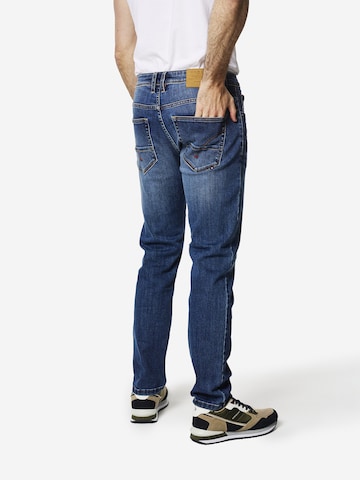 KOROSHI Regularen Kavbojke | modra barva