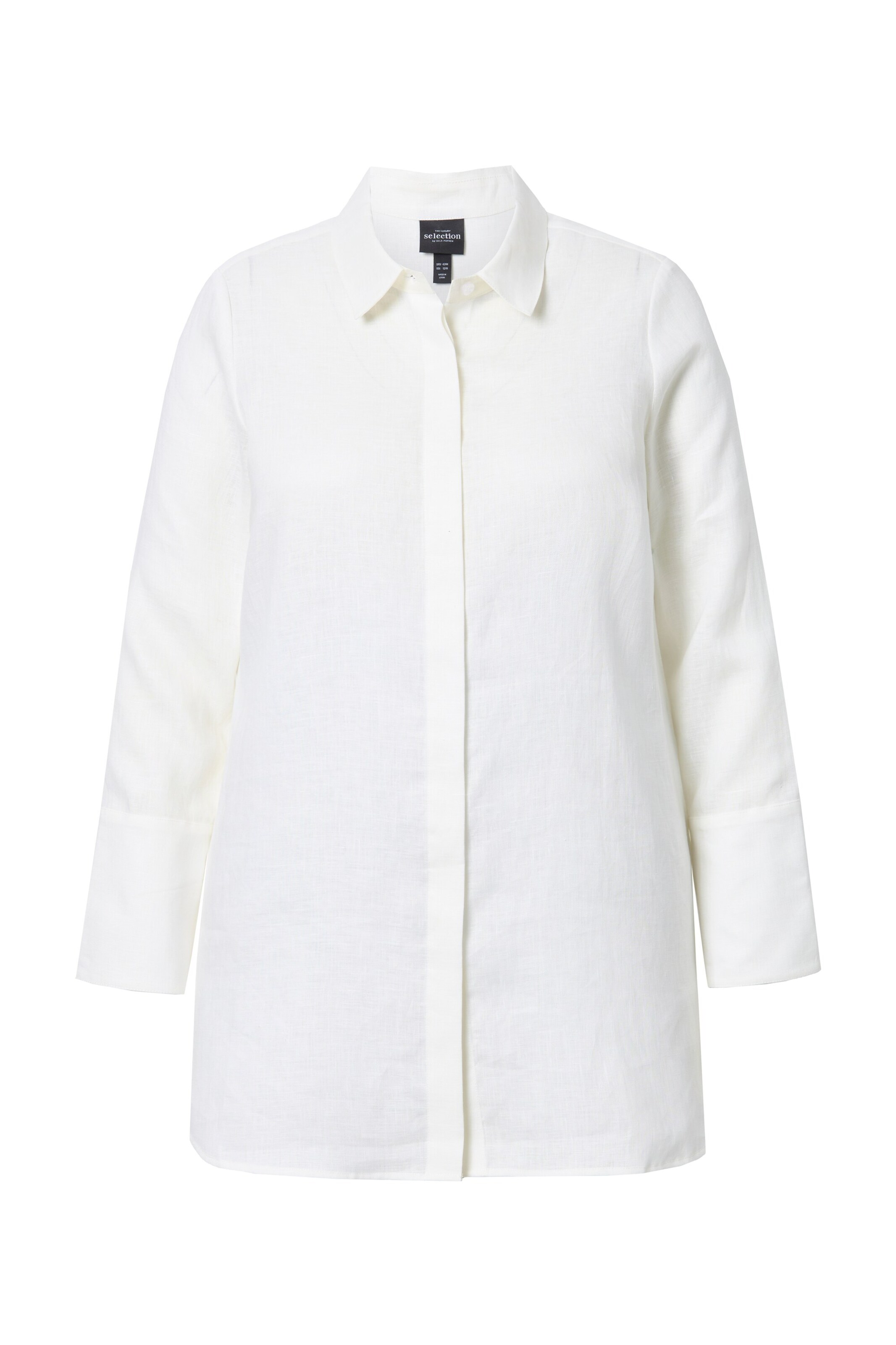 Ulla Popken Blouse in Wit: voorkant