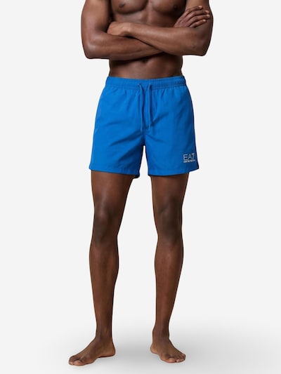 Pantaloncini da bagno '7M001677 AF13019' EA7 Emporio Armani di colore blu cielo, Visualizzazione prodotti