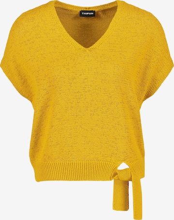 TAIFUN Sweater in Yellow: front