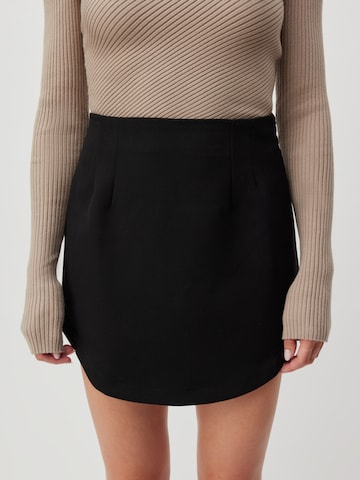 LeGer by Lena Gercke - Falda 'Jula' en negro: frente