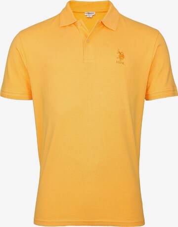 U.S. POLO ASSN. Shirt 'Axel' in Oranje: voorkant