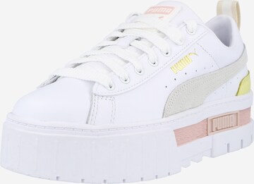 PUMA Platform trainers 'Mayze' in White: front