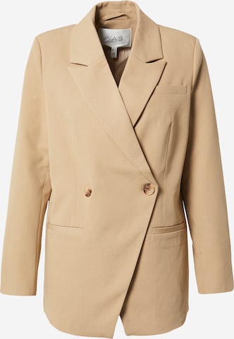 Y.A.S Blazer 'CUTA' in Brown: front