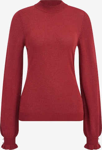 WE Fashion Pullover i rød: forside