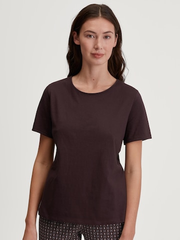 CALIDA Schlafshirt 'Favourites Botanic'‌ in Schwarz