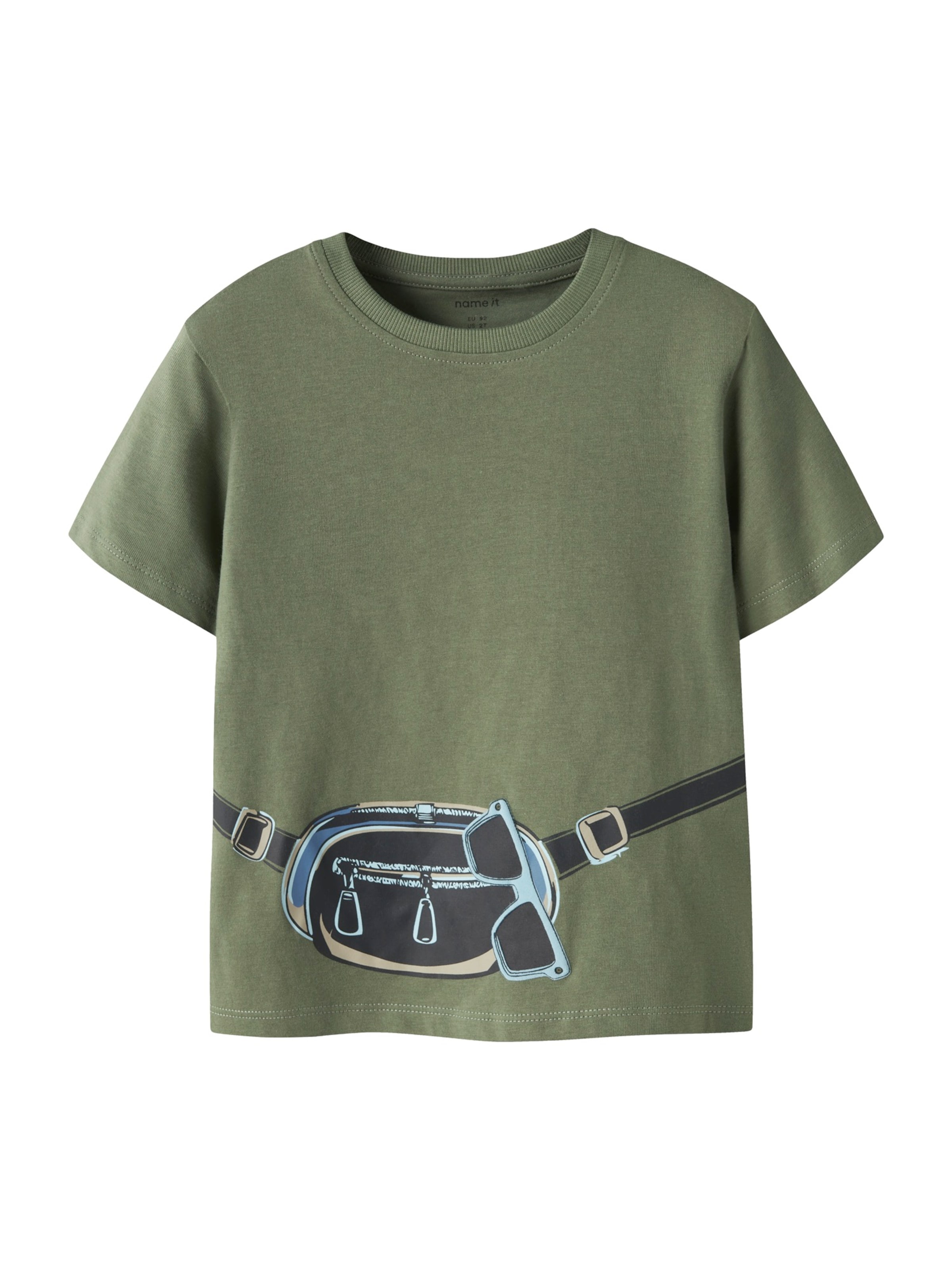 NAME IT - Camiseta 'NMMHENNI' en verde: frente