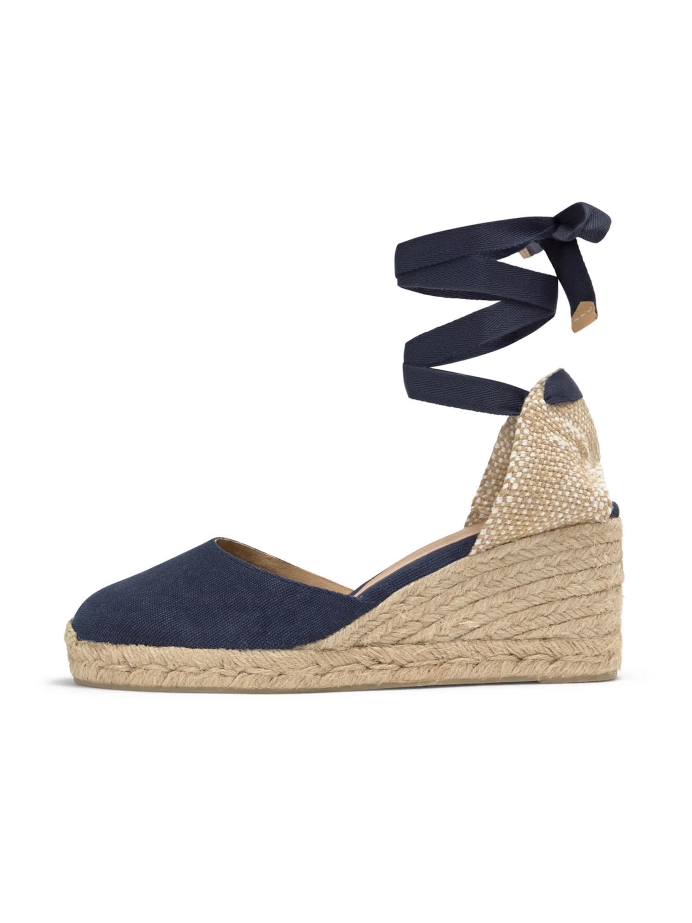 mėlyna Castañer Espadrilės 'CARINA': priekis