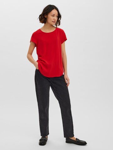 VERO MODA Shirt 'Becca' in Rood