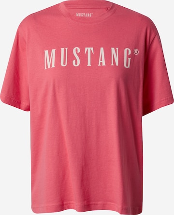 MUSTANG Shirt 'Alina' in Pink: front