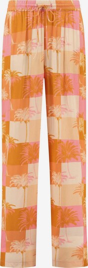 Pantaloni 'Monaco' Shiwi pe crem / portocaliu închis / roz / roz pudră, Vizualizare produs