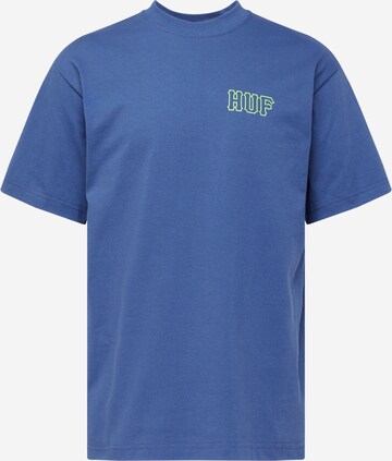 HUF Shirt in Blauw: voorkant