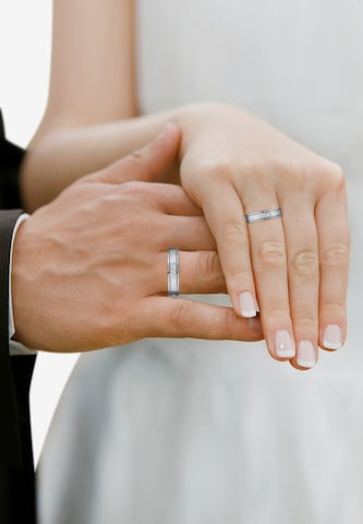 ELLI PREMIUM Prsten – stříbrná: přední strana
