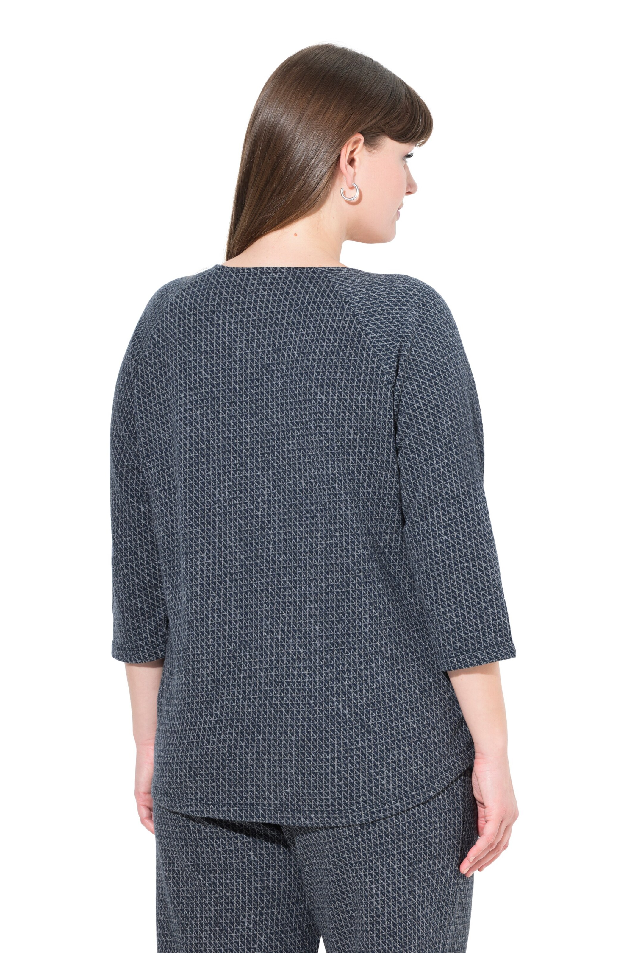Ulla Popken Sweatshirt in Blau
