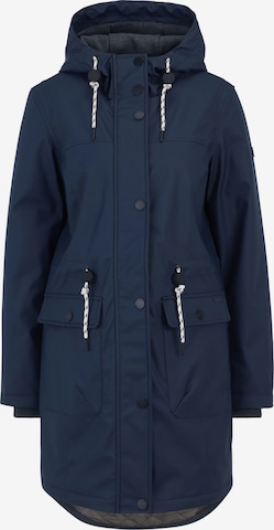 Covered Jacke 'Paula' in Blau: Vorderseite