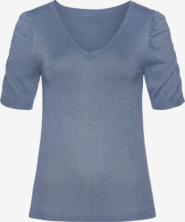 Pull-over VIVANCE en bleu : devant