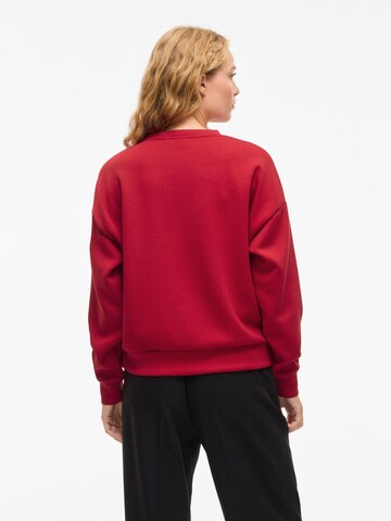 Sweat-shirt 'VIReflect' VILA en rouge
