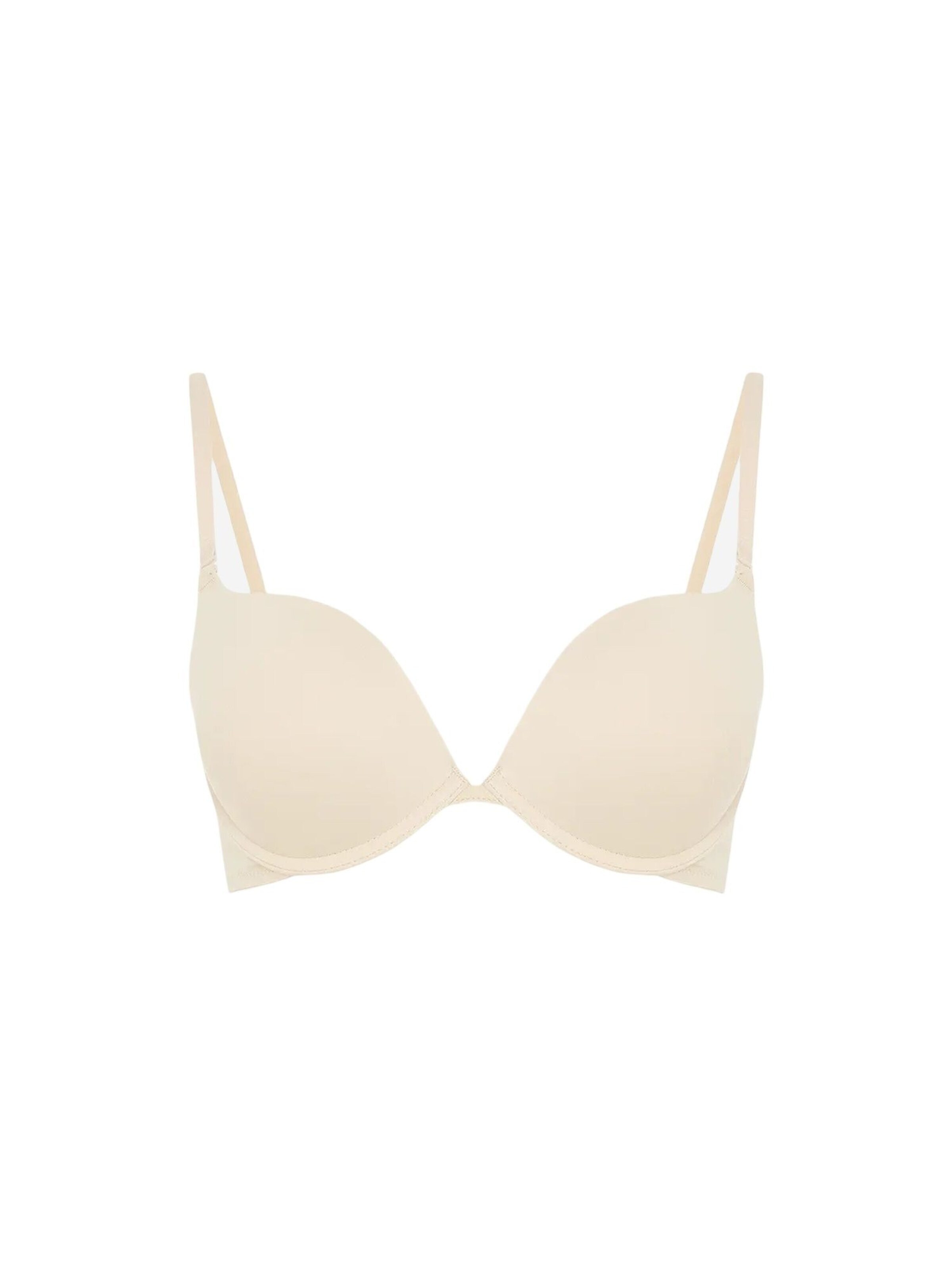 PentiPush-up Grudnjak 'BHs & Bralettes' - bež boja: prednji dio