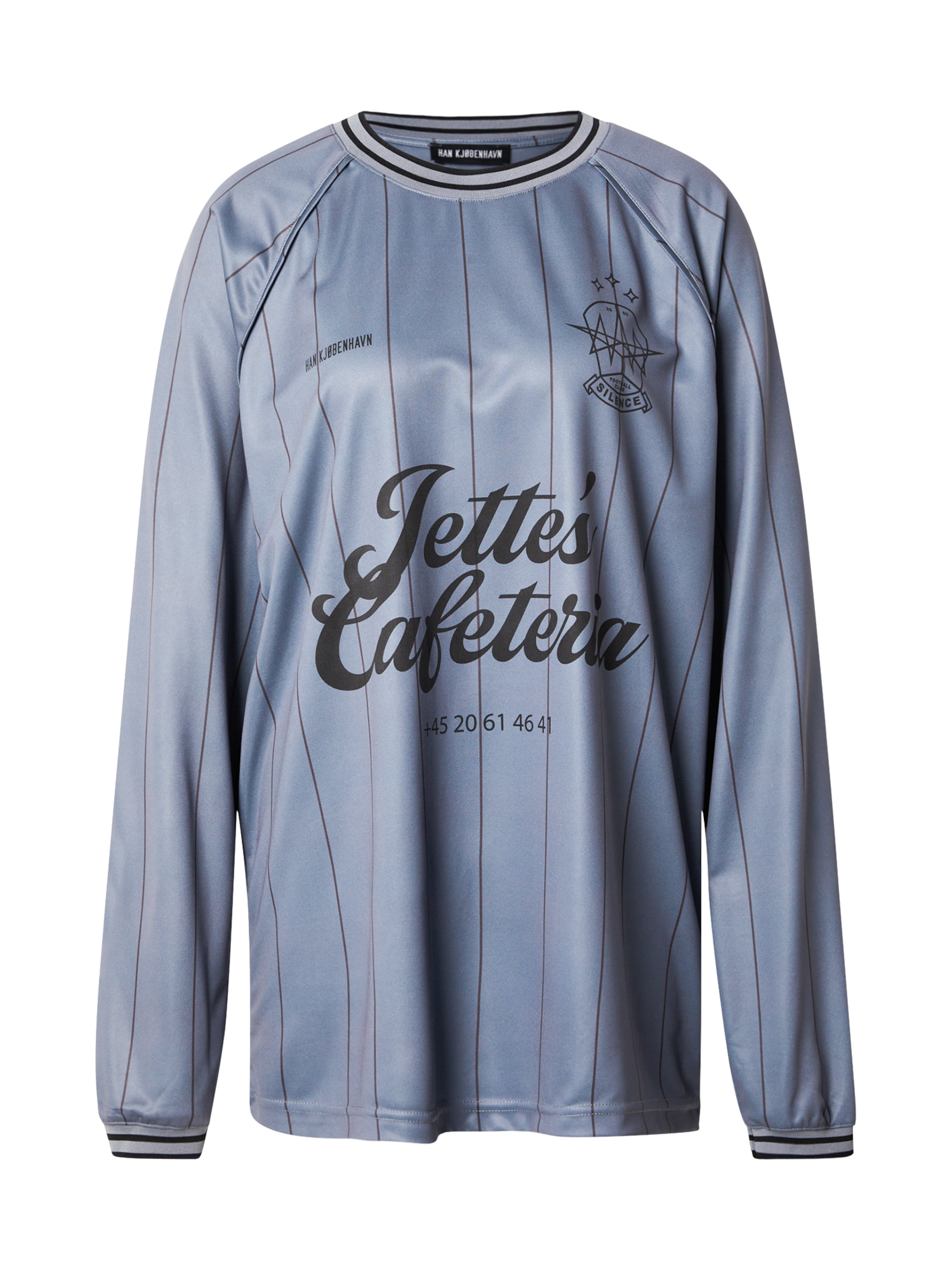 Han Kjøbenhavn Футболка в Серый: спереди