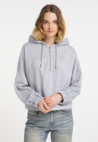 Sweat-shirt DreiMaster Vintage en gris : devant