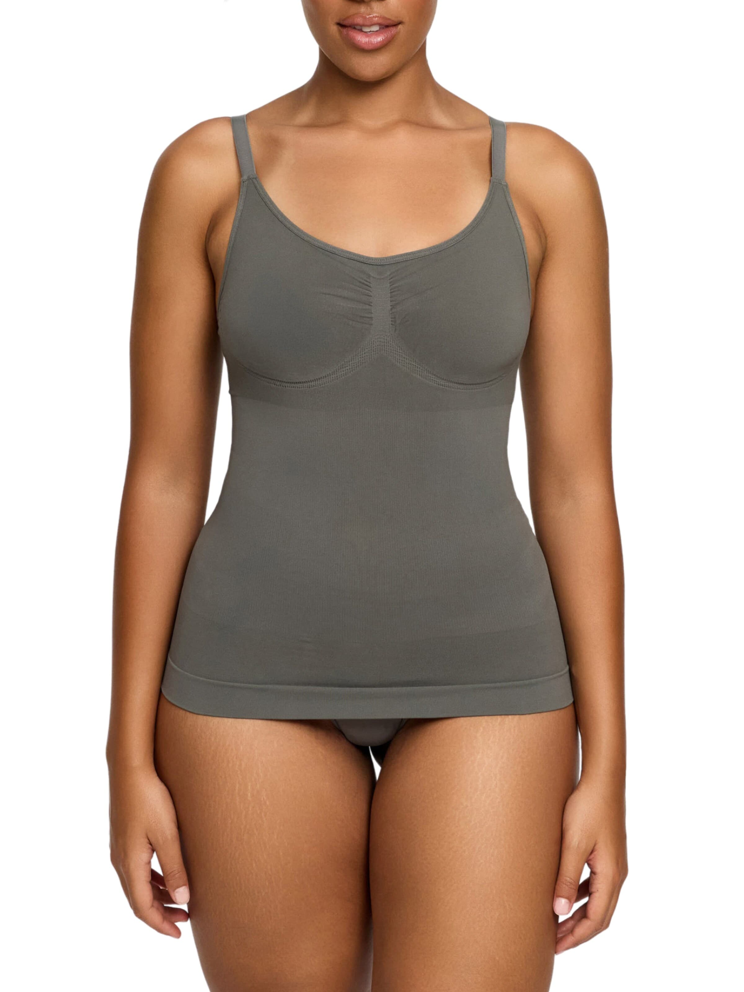 cfab - Top moldeador 'Shaping Cami' en gris: frente