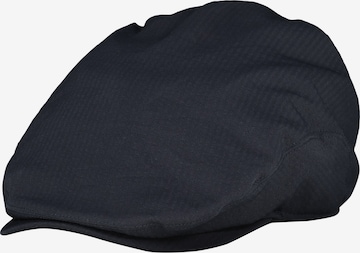 LERROS GATSBY Schiebermütze aus Seersucker-Kunstgewebe in Blau: Vorderseite