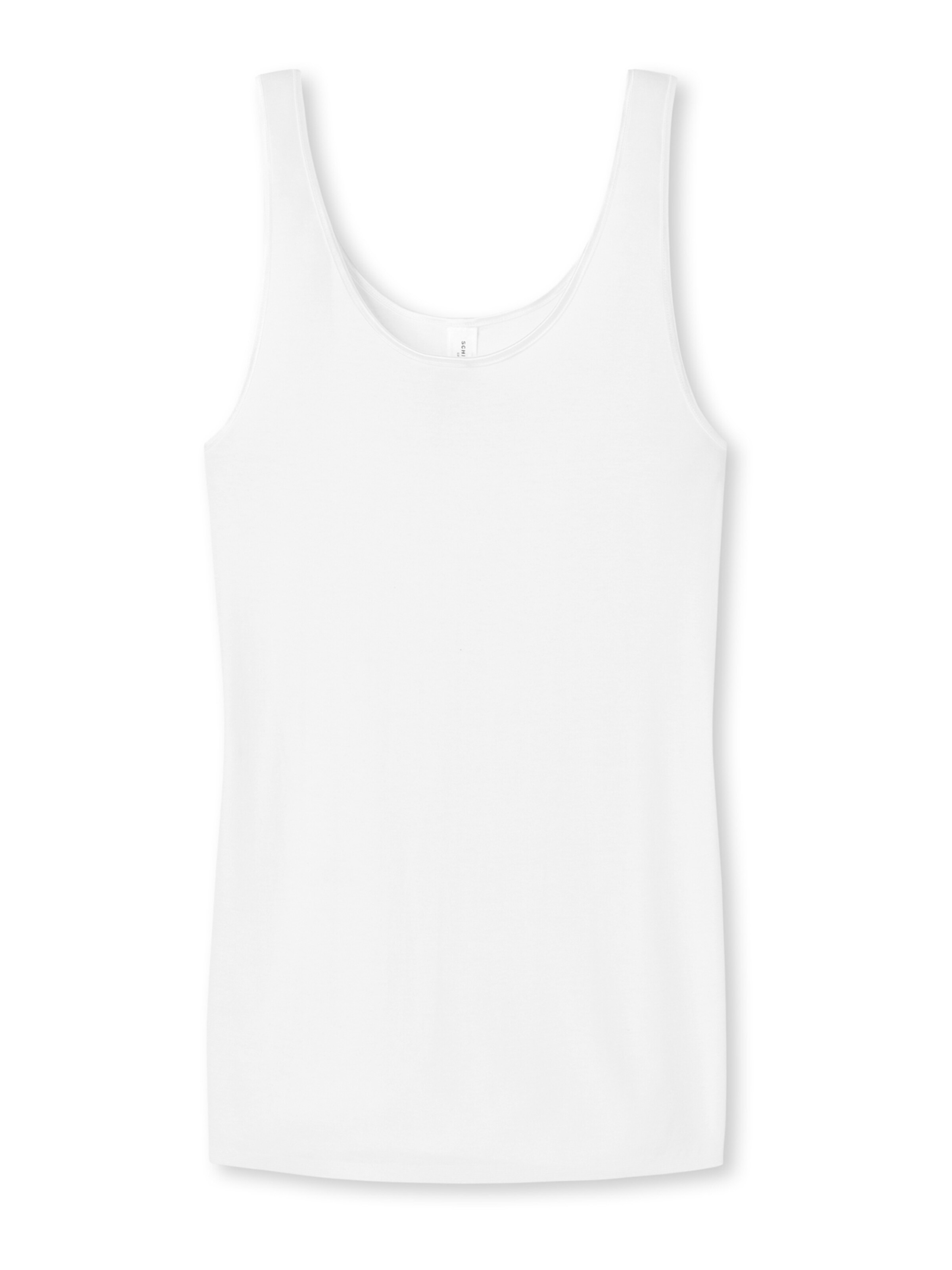 Haut 'Luxury' SCHIESSER en blanc : devant