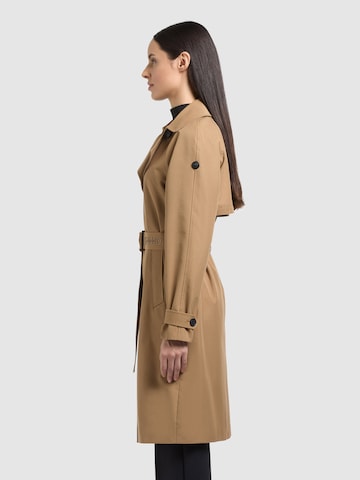 Manteau mi-saison 'Rula2' khujo en marron