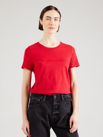G-STAR Shirt in Rood: voorkant