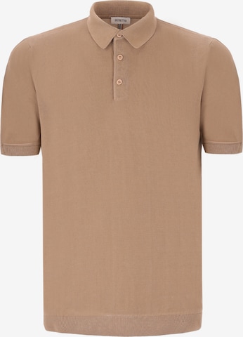 T-Shirt 'Carrara' Distretto12 en marron : devant