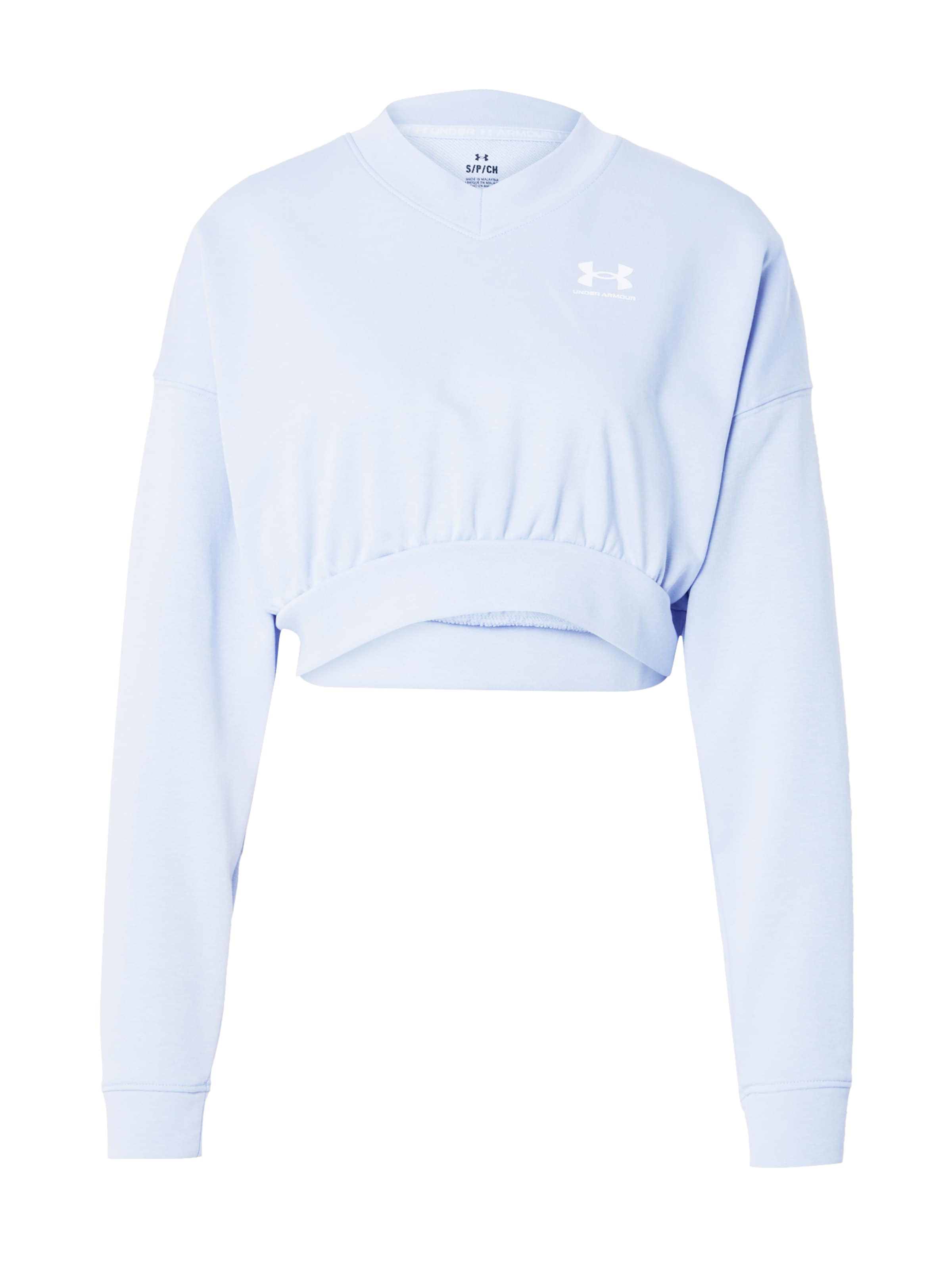 UNDER ARMOUR Funktionstopp 'Rival' i lila: framsida