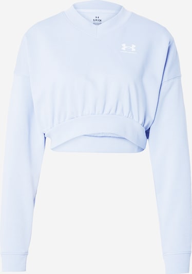 UNDER ARMOUR Performance shirt 'Rival' in Pastel purple / White, Item view