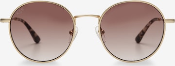 Kapten & Son Sunglasses 'London Gold Brown Gradient' in Gold