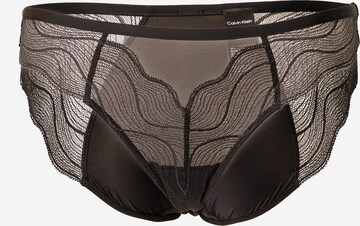 Slip Calvin Klein Underwear en noir : devant