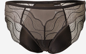 Calvin Klein Underwear Figi w kolorze czarny: przód